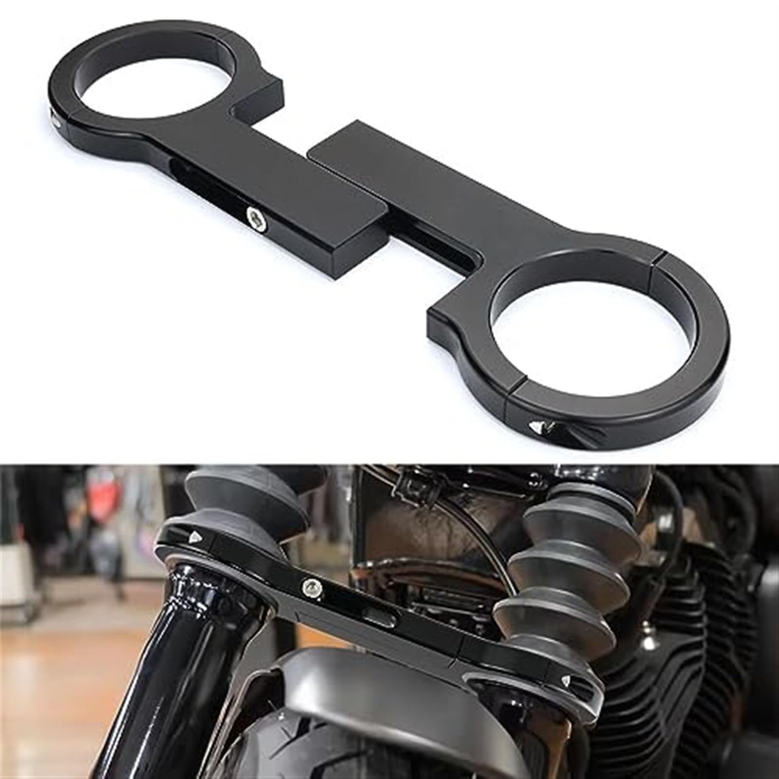 Stabilizzatore forcella anteriore motocicletta forcella