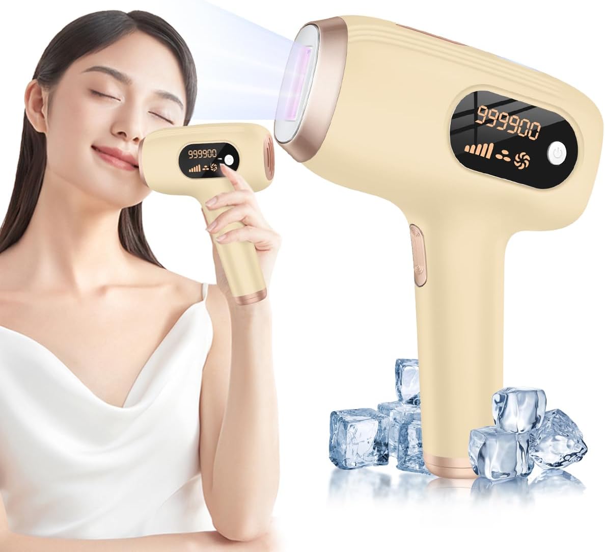 脱毛器【サロン級ハイパワーだつもうき脱毛器冷感機能付き99万発5段階レベル調節 脱毛器【2024年夏新型 サロン級ハイパワー】99万発 だつもう
