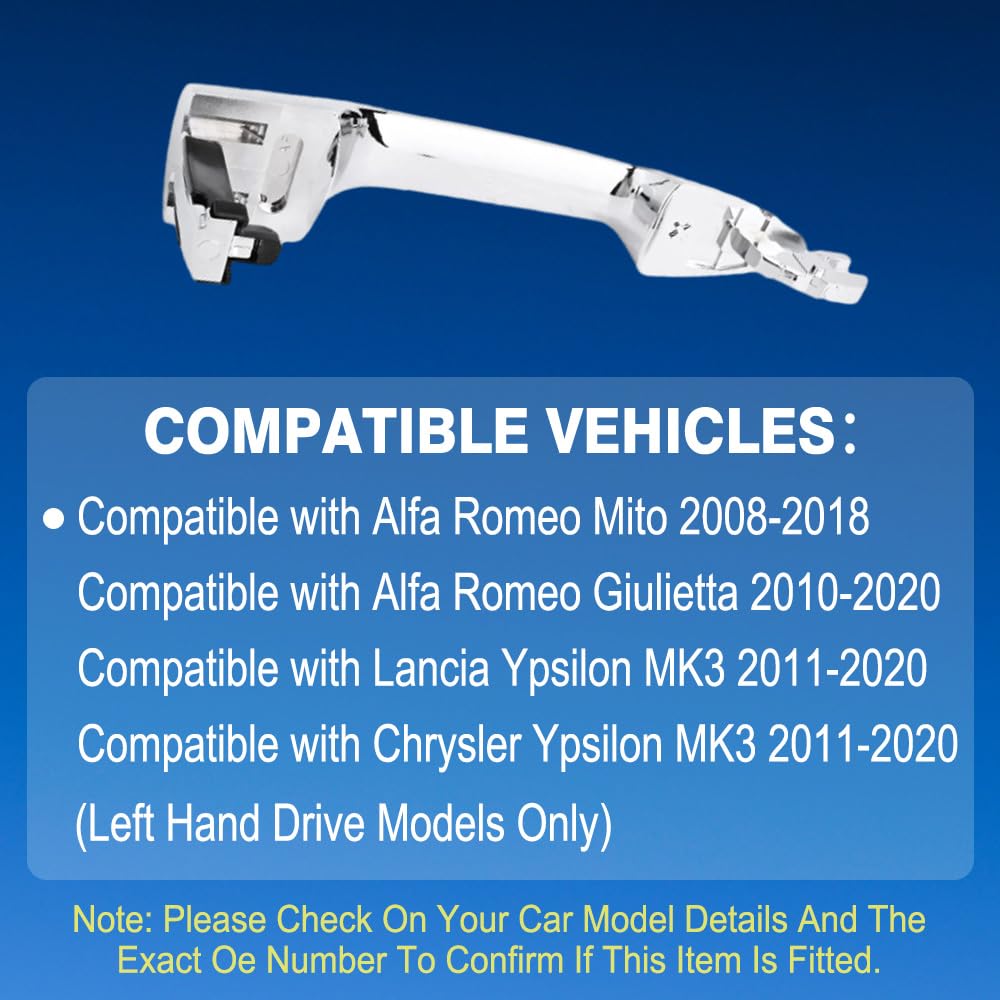 156099956 Alfa Romeo MiTo 955 Giulietta 940 Türgriff Aussen Rechts Vo