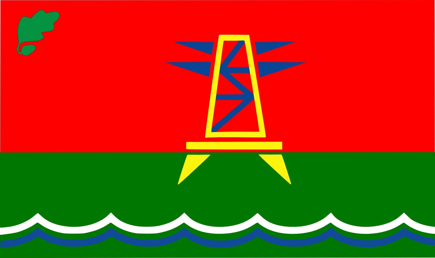 Drapeau Dubăsari Transnistrie grand pavillon historique Dubossary résistant