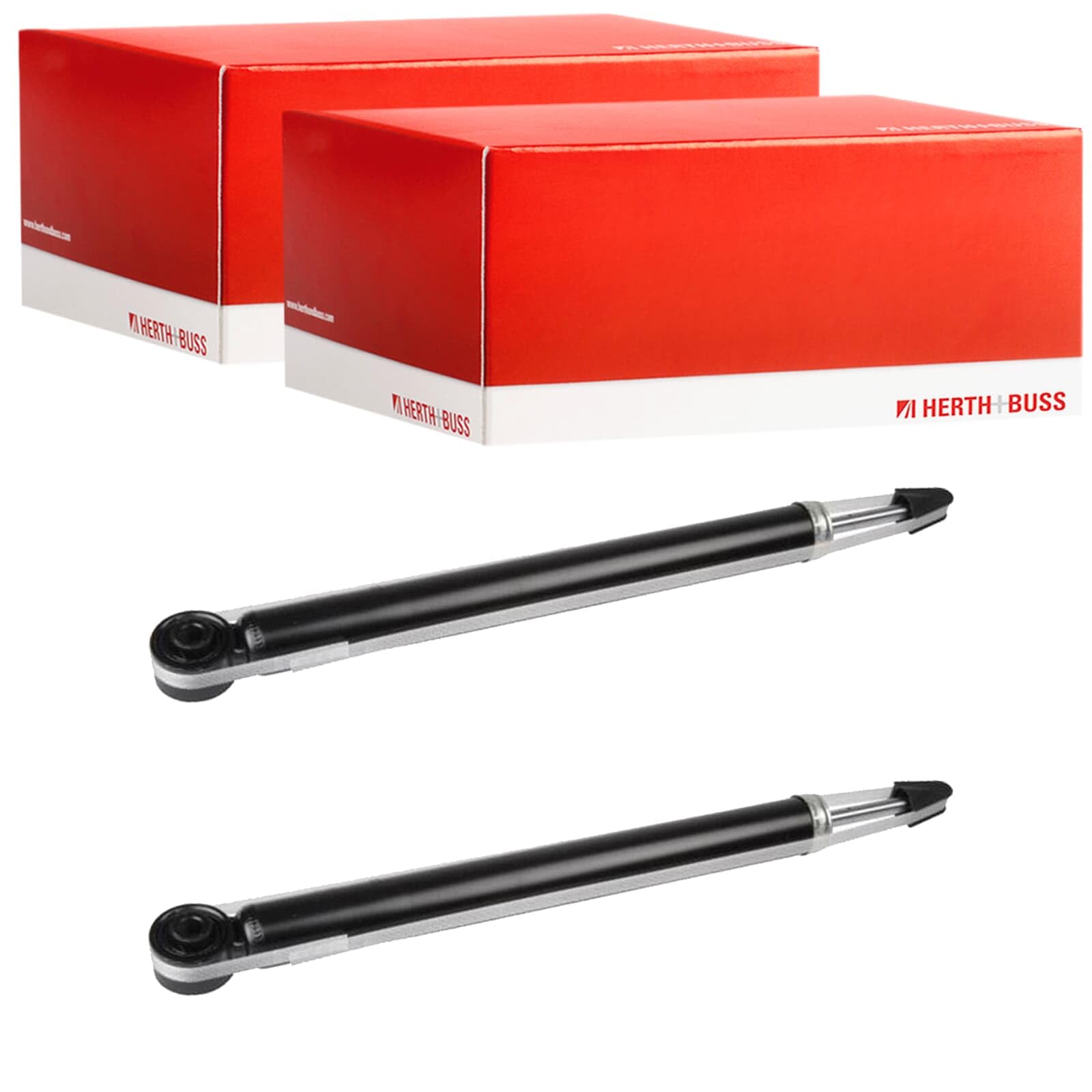 2X Herth+Buss Gasdruck Stoßdämpfer hinten links+rechts