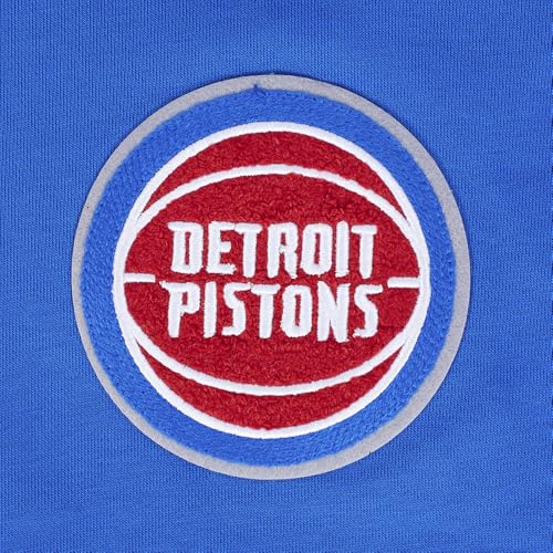 Sudadera con capucha corta mujer Pro Standard azul algodón fleece de la NBA 6