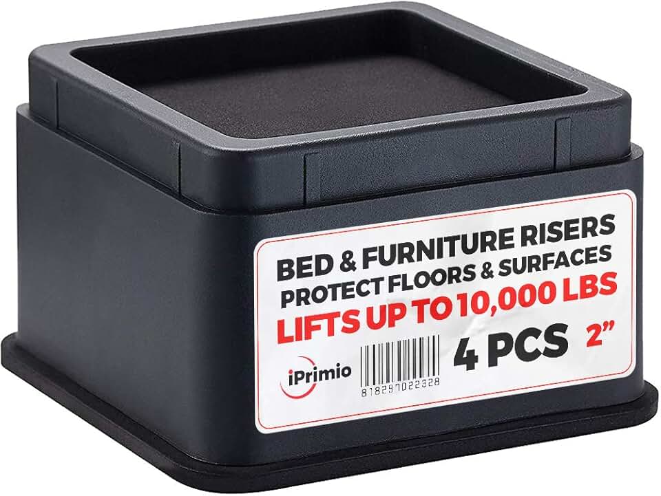 bed risers for metal frames