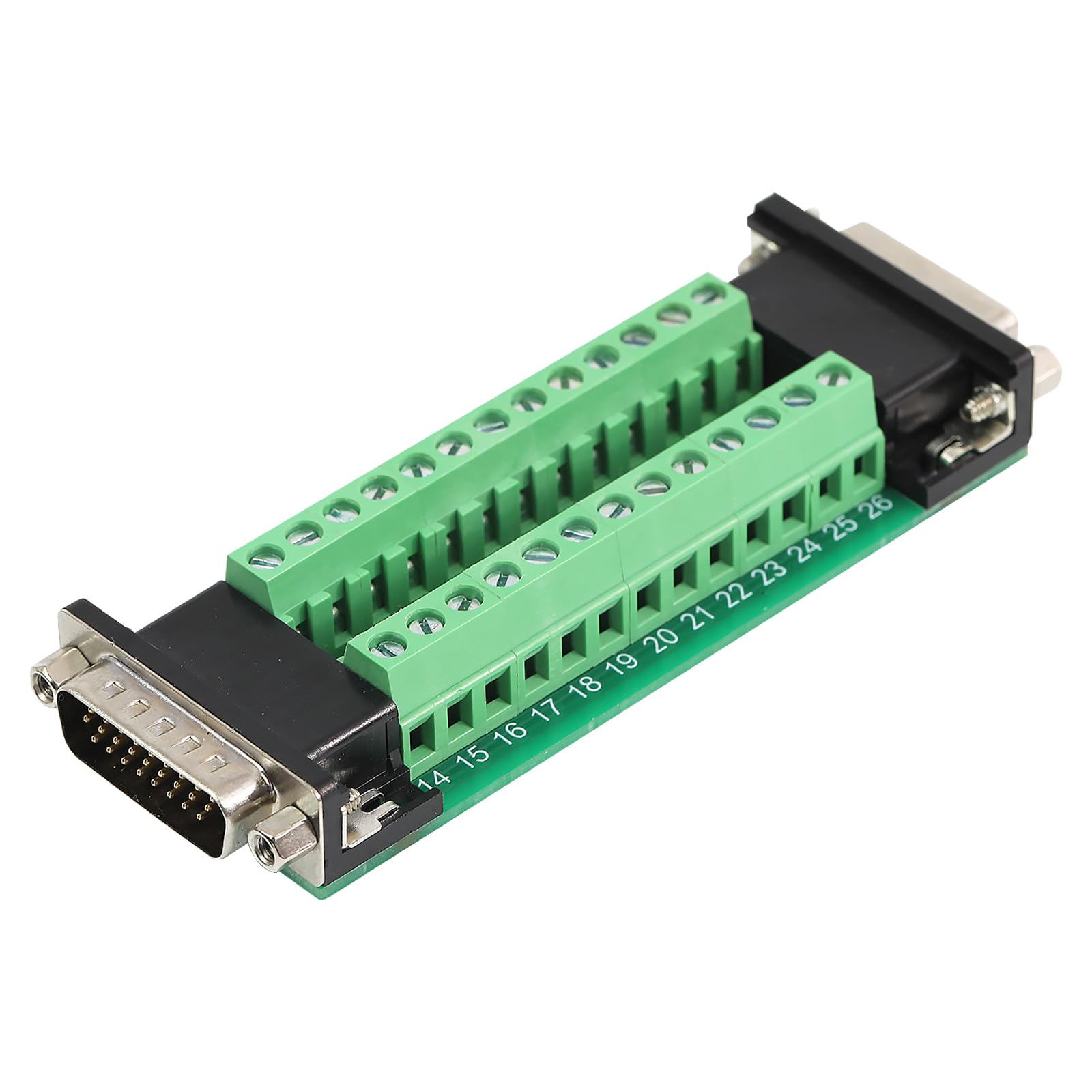 Amazon.com: Jienk DB26 Male to Female Breakout Board, RS232 D-SUB