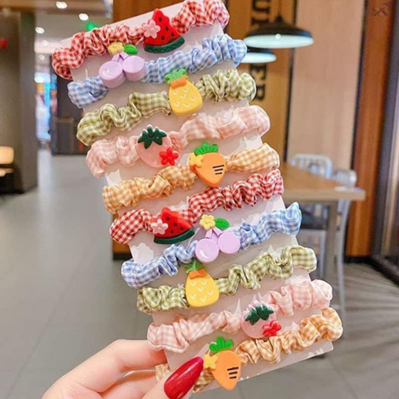 Bianhuan ヘアゴム こども 赤ちゃん用 赤ちゃん 髪 留め 輪ゴム 髪ゴム 子供 おしゃれ かわいい カラフル ベビー ヘアアクセサリー かみどめ ベビーヘアゴム 女の子 髪飾り 限定モデル