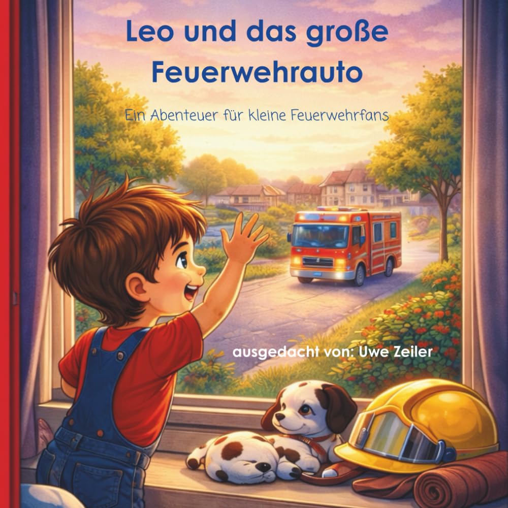 Leo und das große Feuerwehrauto: Ein Abenteuer für kleine Feuerwehrfans