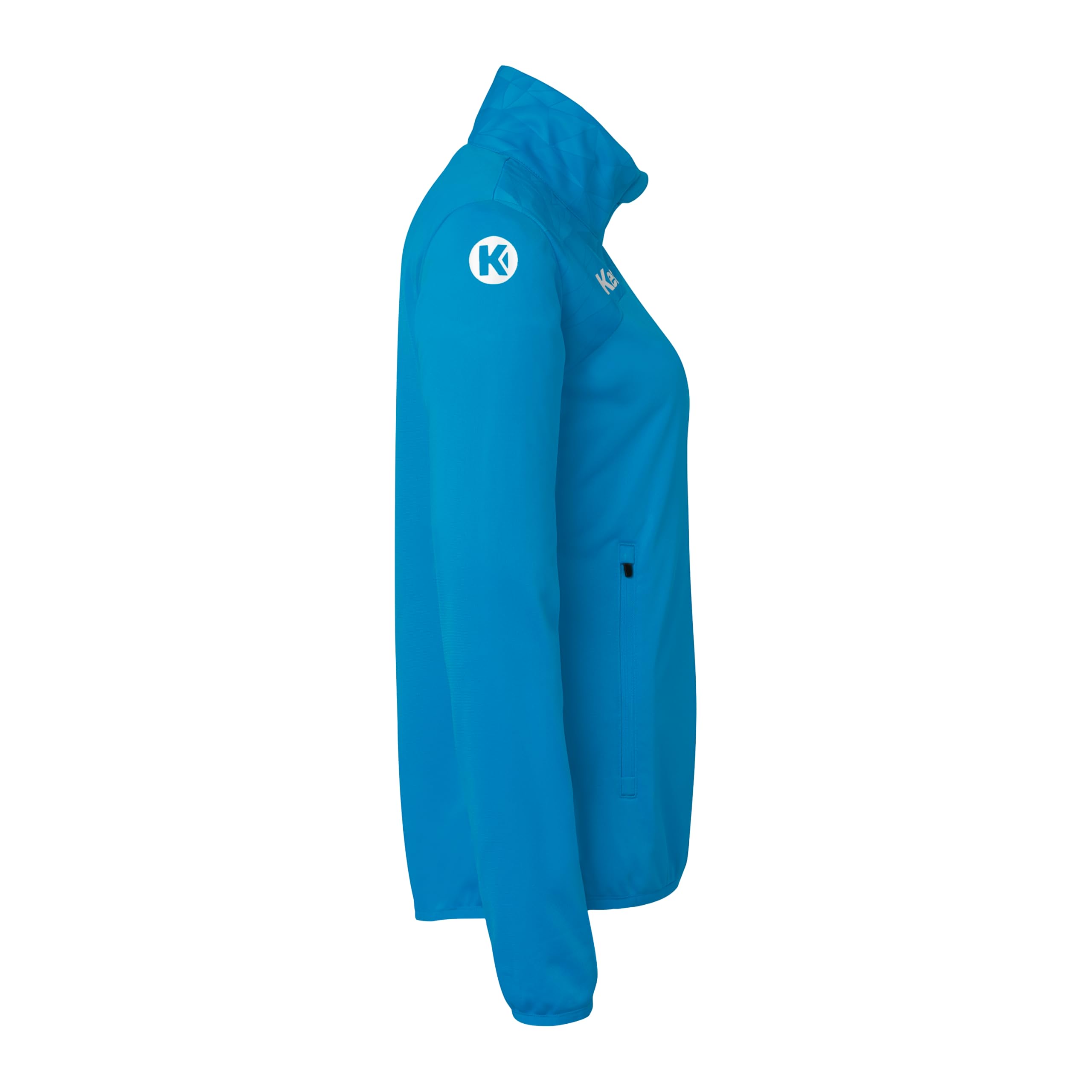 Kempa Athletics 29 Poly Jacke – Sweat-shirt de sport avec poches zippées, veste d'entraînement pour handball pour femmes et filles