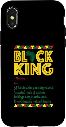 Miniatura 7 de iPhone 13 Pro Max Black King Black Pride African American Black History Case