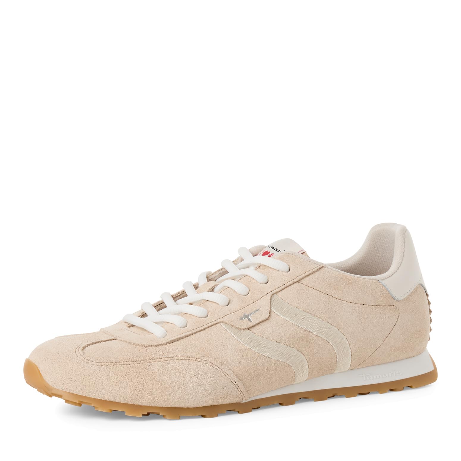 Tamaris Women Sneaker Low Leather brown 3.5 UK