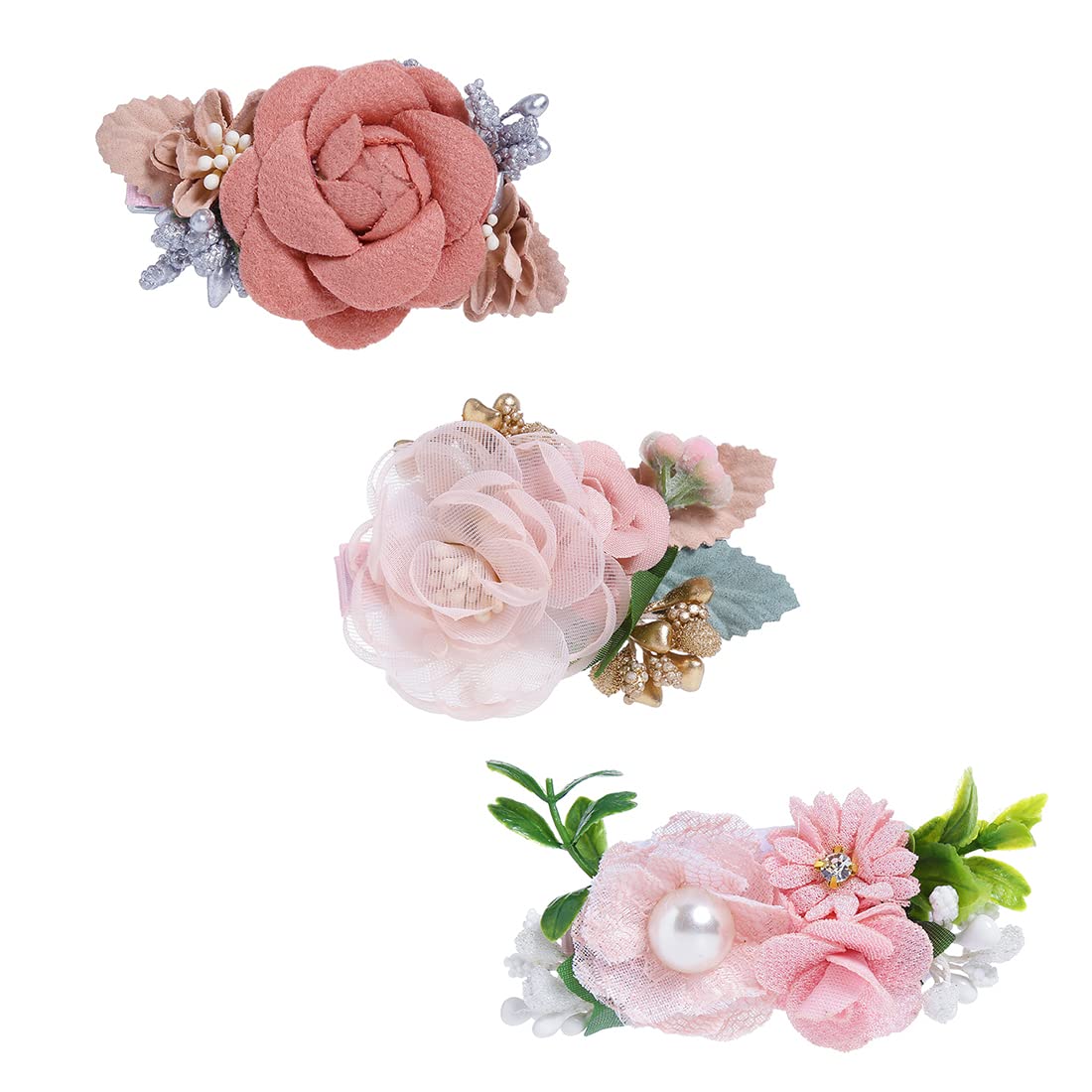 Melbees by Yellow Chimes Hair Clips for Girls Kids Hair Accessories for Girls Babys Hair Clip Cute 3 PCS Multicolor Floral Alligator Hair Clips For Hair Alligator Clips for Girls Kids Teens Toddlers (B09DGBQW1L) Amazon Price History, Amazon Price Tracker