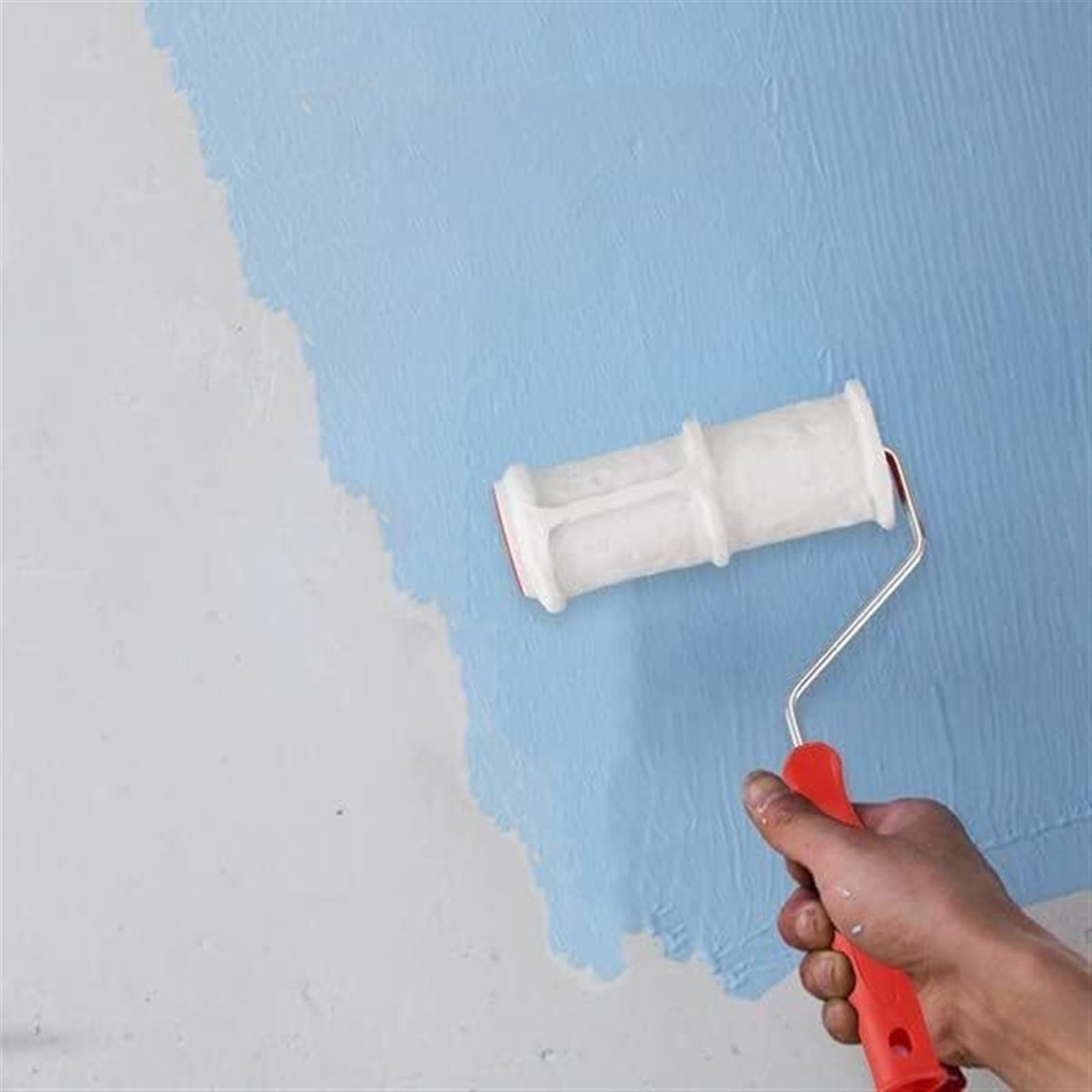 Rodillos de pintura Rodillo de pintura de pared, Rodillo de pintura de patrón de ladrillo Cepillo de decoración de pared del hogar Herramienta de bricolaje Textura de pintura de arte Rollo de flor rod