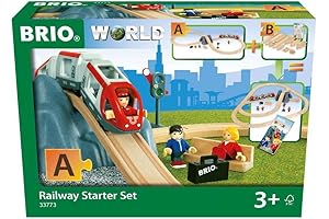 BRIO World - 33773 Railway Starter Set | 26 Piece Toy Train...