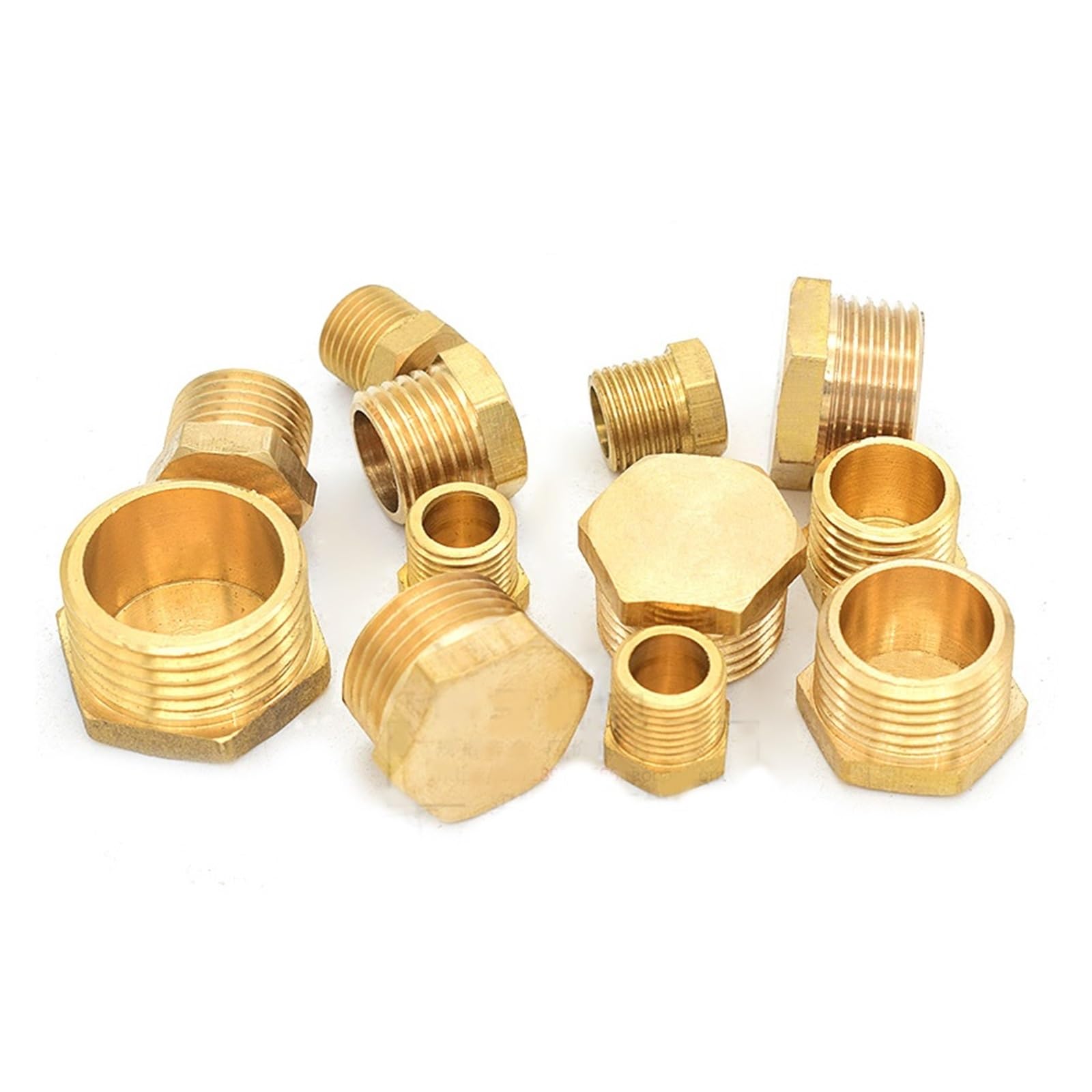 Mosiężna Złączka Smarownicza Z Gwintem Zewnętrznym, Łbem Sześciokątnym, Rozmiary Od 1/8" Do 1".(10pcs Female Plug,3/4")