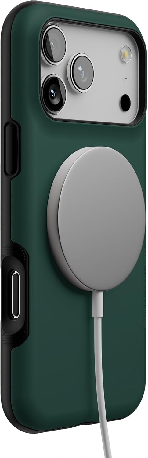Casely iPhone 17 Pro Max Case | The Boyfriend Collection | Forest Green | Bold Protective Design | Compatible with MagSafe