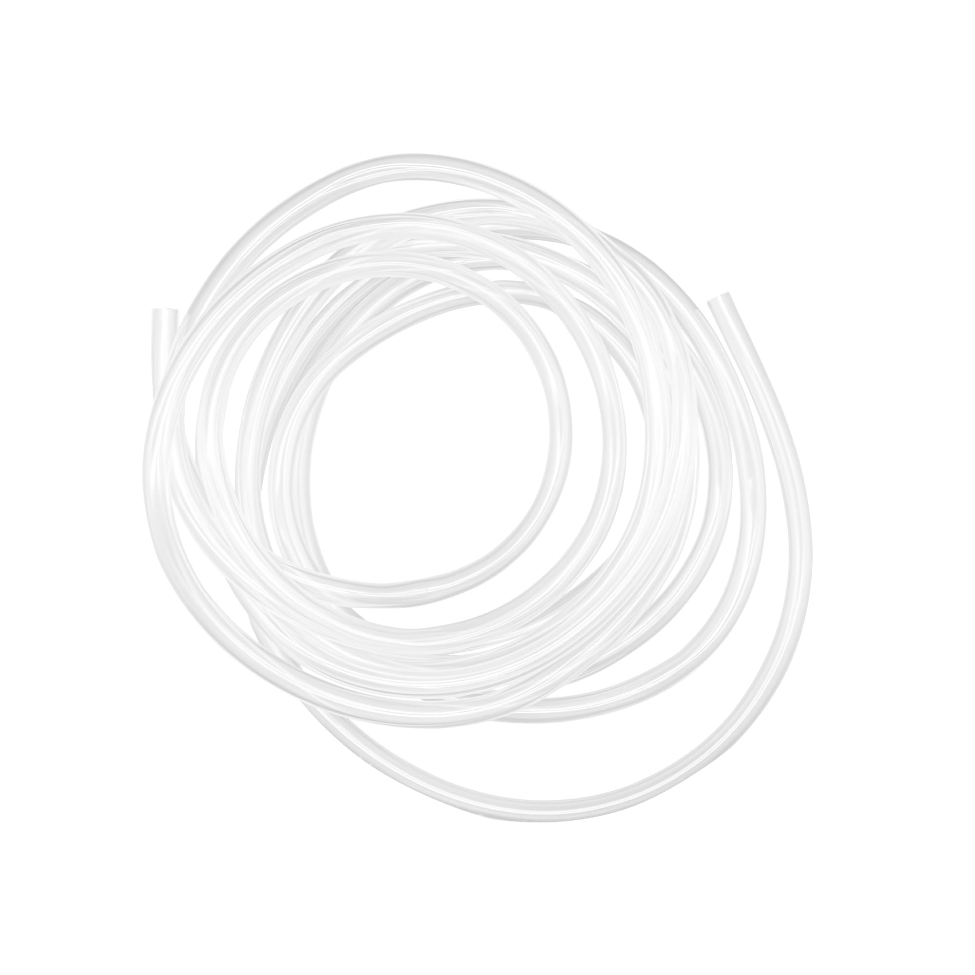 Lavmhab Clear Pvc Tube 5Mm Id X 7Mm Od 5M(16.4Ft) Vinyl Hose Pvc Tubing, Lightweight And Flexible Plastic Tubing Water Air Pipe