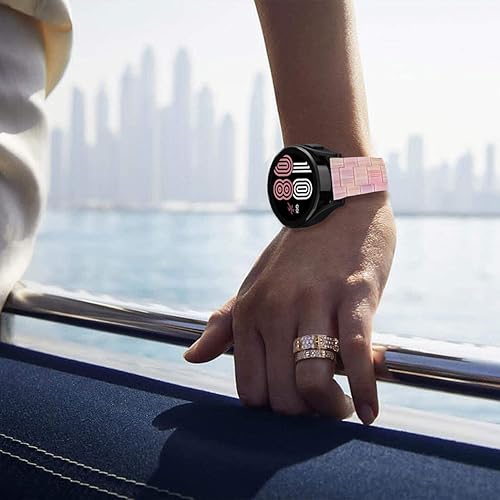 Vista 277 de Correas compatibles con Samsung Galaxy Watch 7 / FE / 6/6 Classic / 5/5 Pro / 4/4 Classic / 3 de 1.614 in / Huawei GT3 de 1.654 pulgadas, 0.787