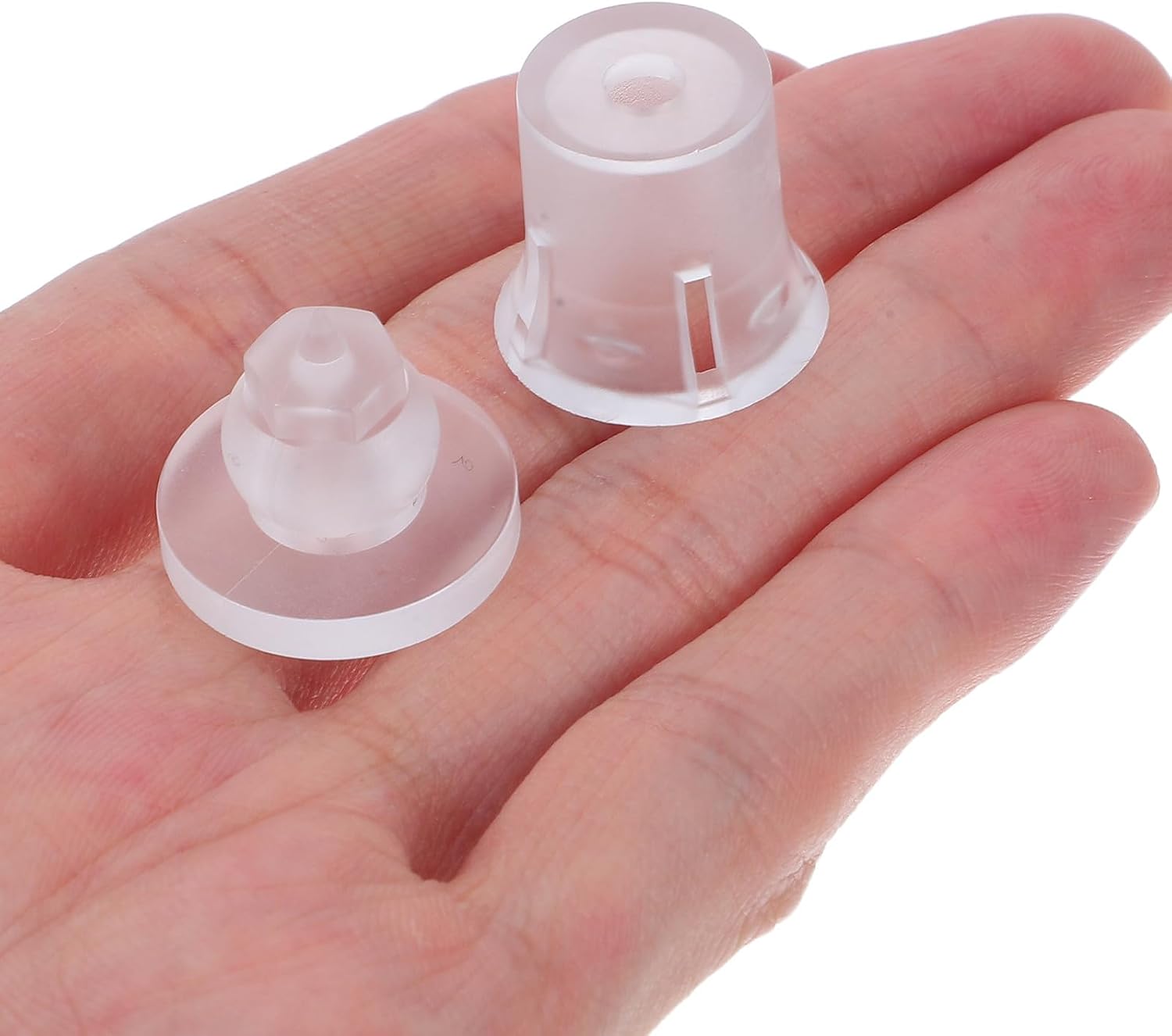 10 Set Acrylic Screw Cap Nails for Wall Mounting with High Transparency and Easy Installation, Decorative Mirror Mounting Hardware Suitable for Stores and Exhibitions, Versatile