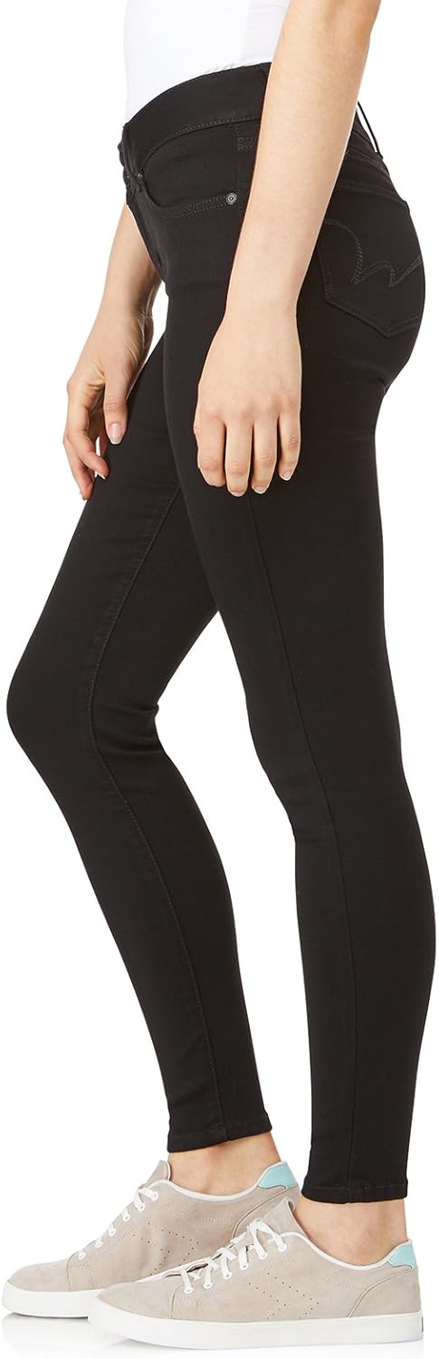 WallFlower Women’s Ultra Fit Mid-Rise Insta Soft Denim Juniors Jeans (Also Available in Plus Sizes)