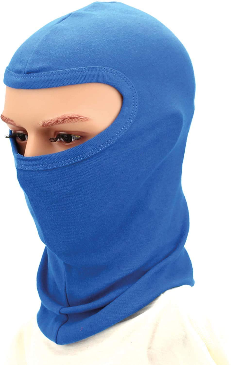 100 Stück Sturmhaube Offenbach SH-1 blau schwere Qualität 200gr./m² 100% Baumwolle