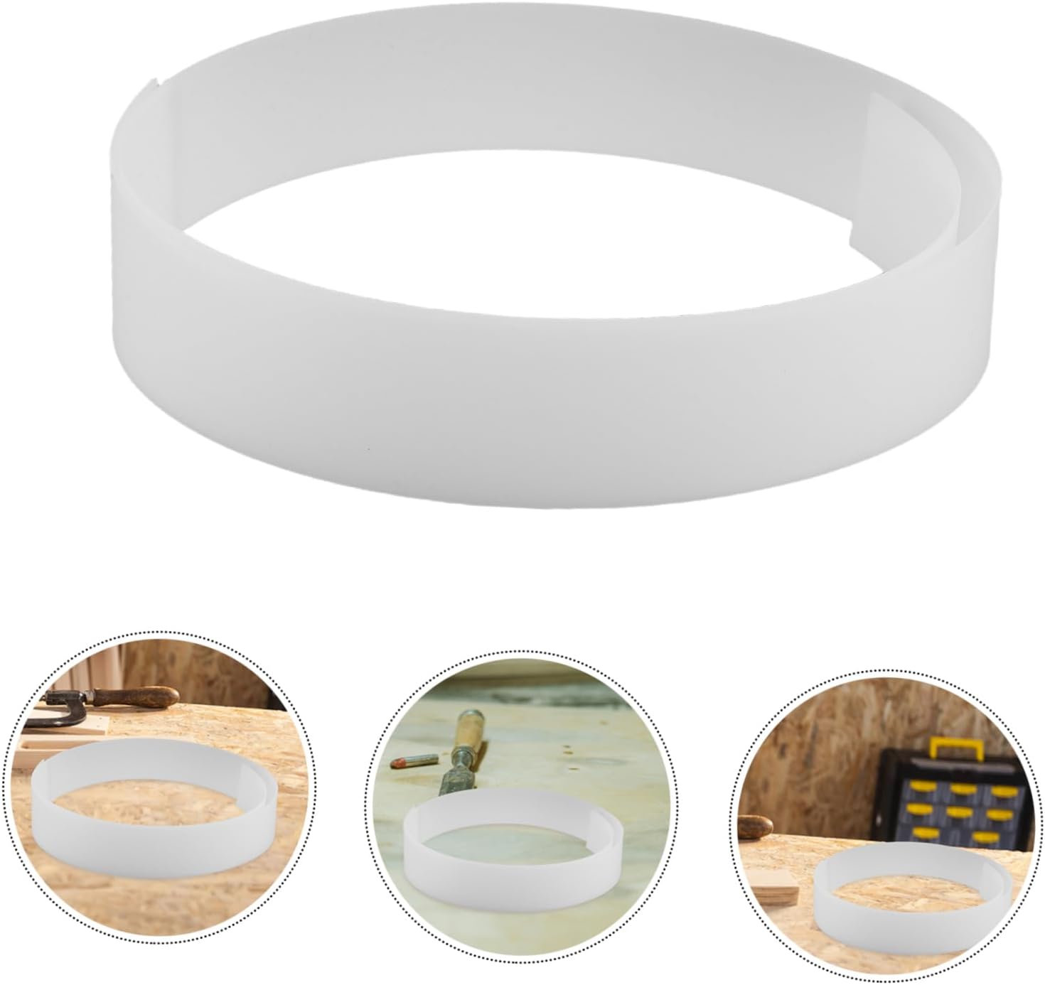 ABOOFAN LED Light Diffuser Strip Optical Scattering for Even Illumination Thick for Kitchen and Installation Enhances Soft Lighting