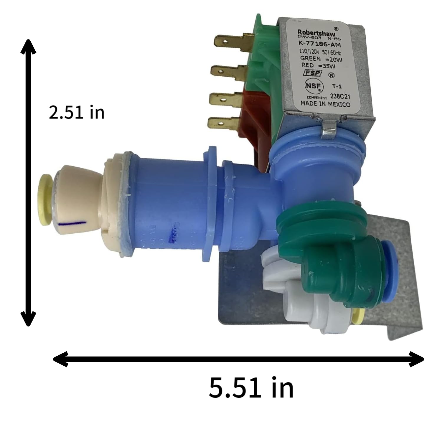 Amazon.com: [W10210603 Valve OEM Mania] W10210603 WPW10210603 NEW 