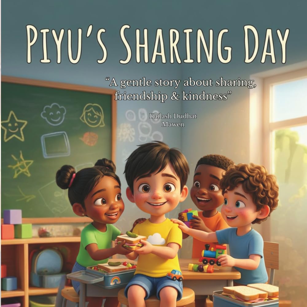 Piyu's sharing day: “A gentle story about sharing, friendship & kindness”