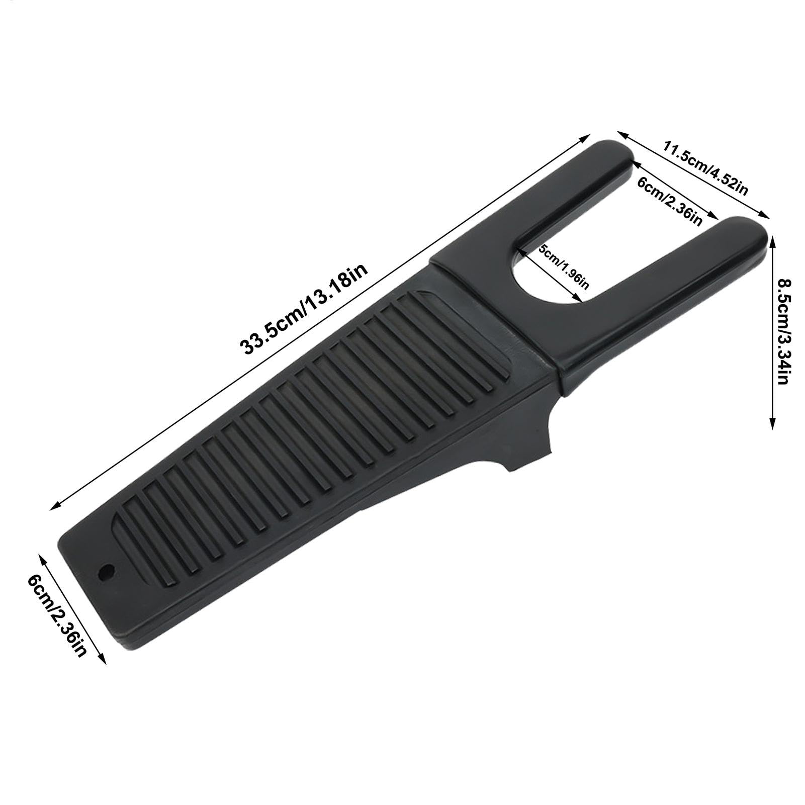 Extractor de botas Welly - Gato de arranque de agarre extra con raspador | Extractor de botas resistente a la intemperie | Herramienta de extracción de botas de agarre extra para vadeadores y botas de