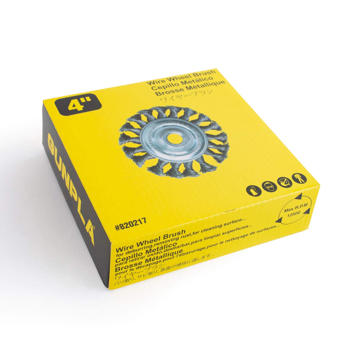 80% оƒƒ Dіѕсоunt Gunpla 4 inch Wire Wheel Brush Twist Knot with 5/8-Inch-11 Threaded Arbor by-.020-Inch Hardened Brass Steel Crimp Wheel Heavy Duty Wires Brushes for Metal, Removal of Rust Corrosion Paint