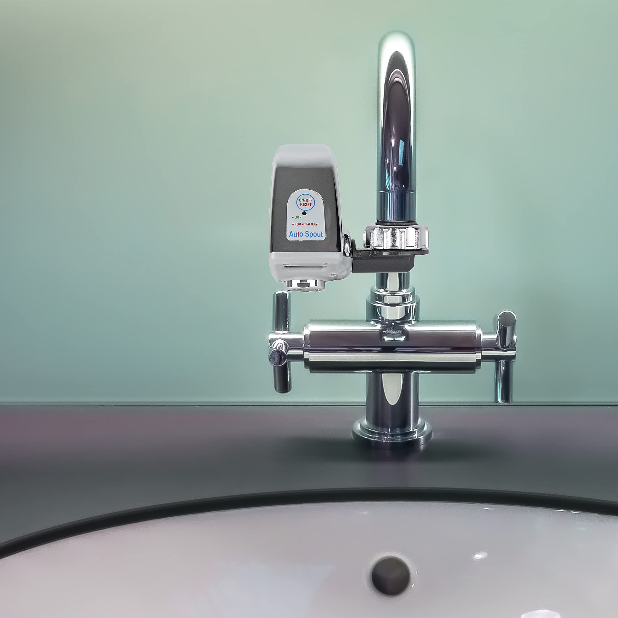 Adaptateur de robinet sans contact, Identités 817046, Facilité d'utilisation, hygiène et économie d'eau