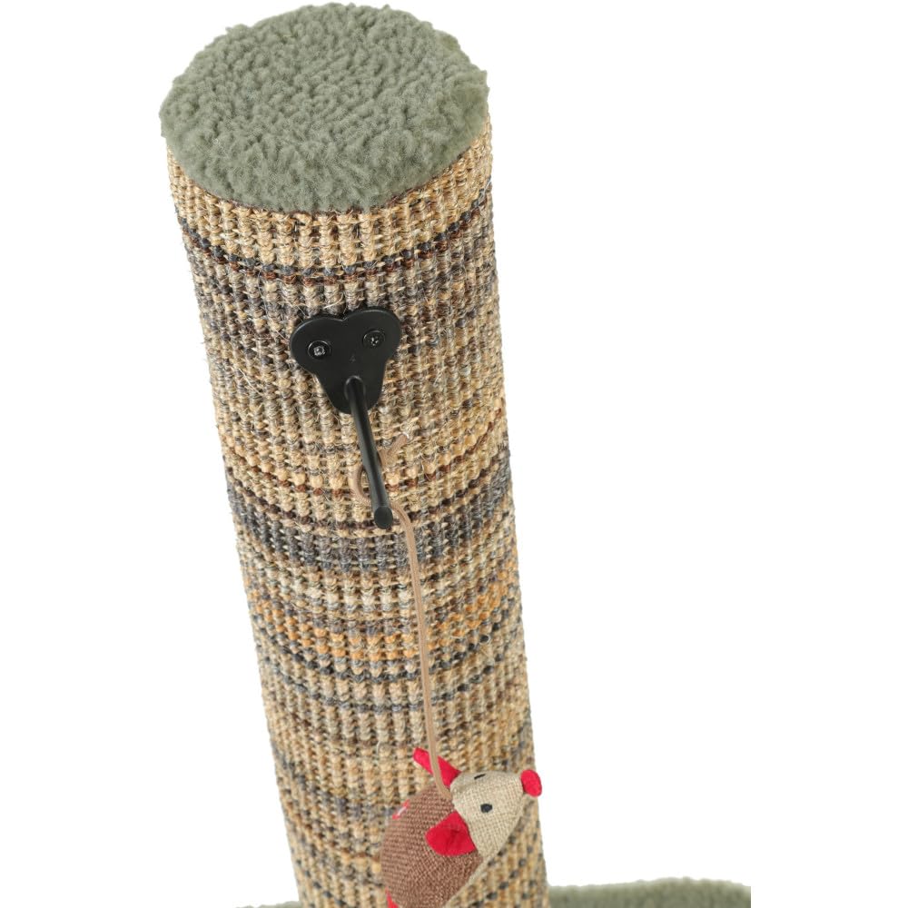 zolux - Poteau à griffer Boréal M Vert H 70 cm pour Chat