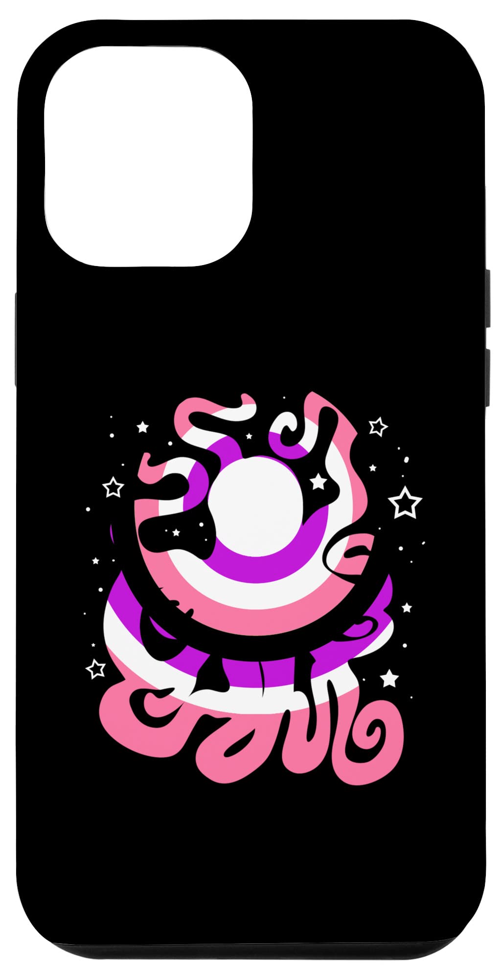 iPhone 12 Pro Max Funny Octopus LGBT Flag Subtle Queer Trans Genderfluid Pride Case