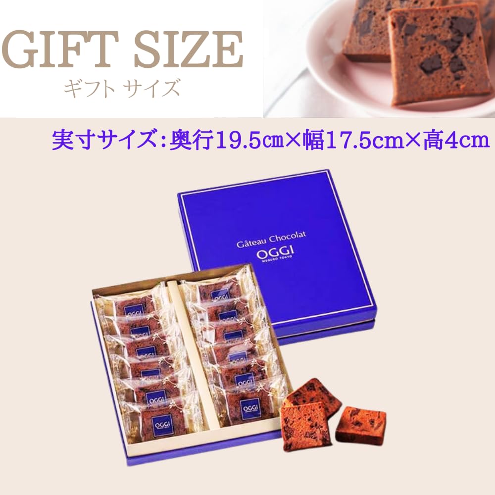 Amazon.co.jp: 【公式】 OGGI（オッジ）ガトーショコラ12 個包装