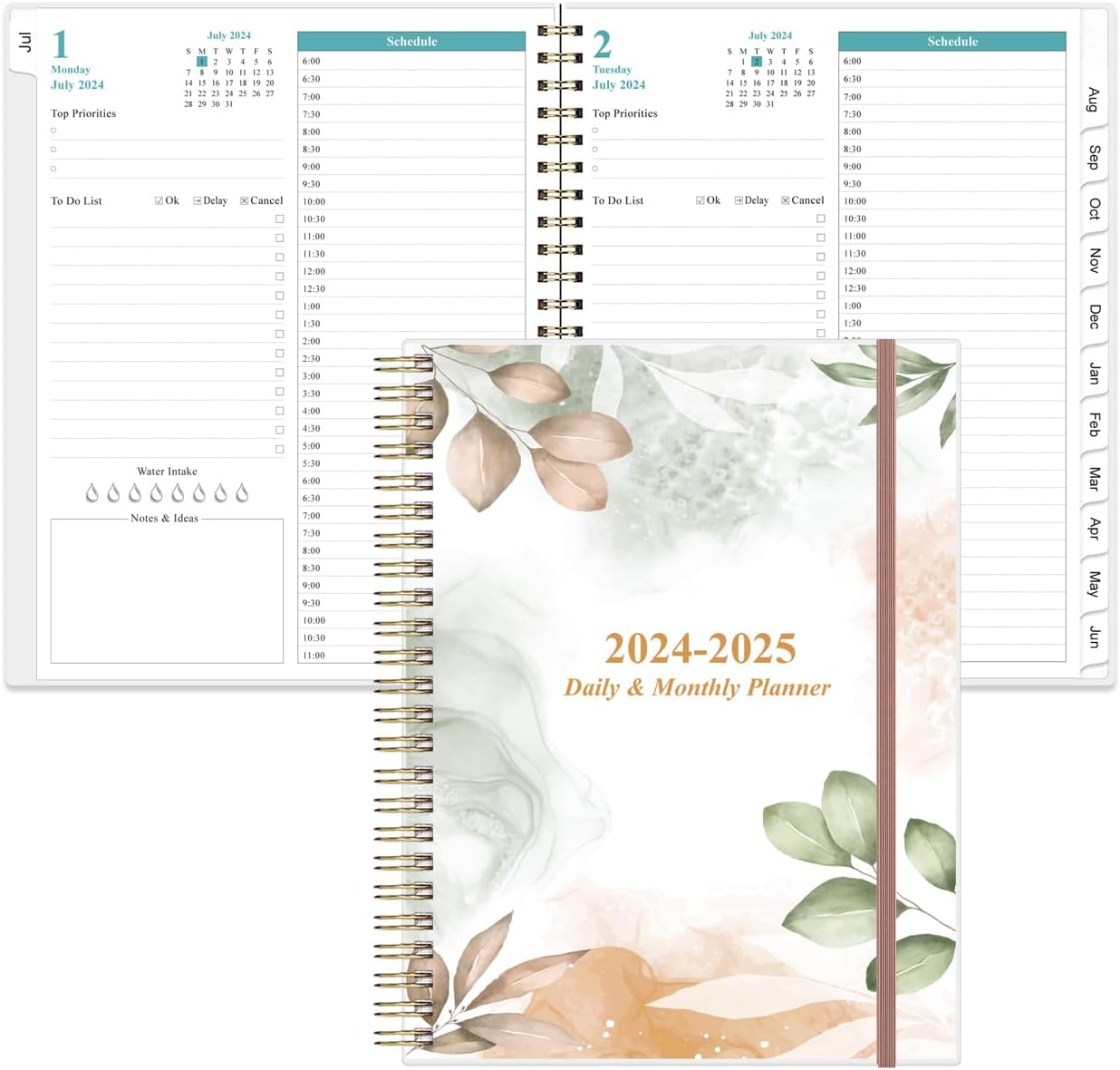 Amazon 2025 Daily Monthly Planner One Page Per Day January Amazon 2025 daily monthly planner one page per day january