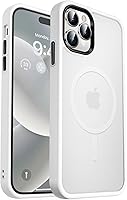 Vista 158 de MOCCA - Funda magnética resistente para iPhone 11 de 6.1 pulgadas, compatible con MagSafe, protector de pantalla de vidrio + protector de lente