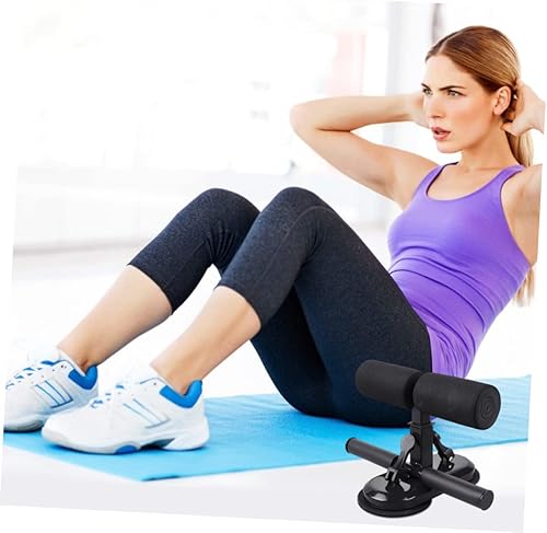 Miniatura 8 de Barra de fitness para cintura y vientre, herramienta de ejercicio con ventosa, ventosa, ventosa, ventosa para piso, canicas, autocebado, barra de