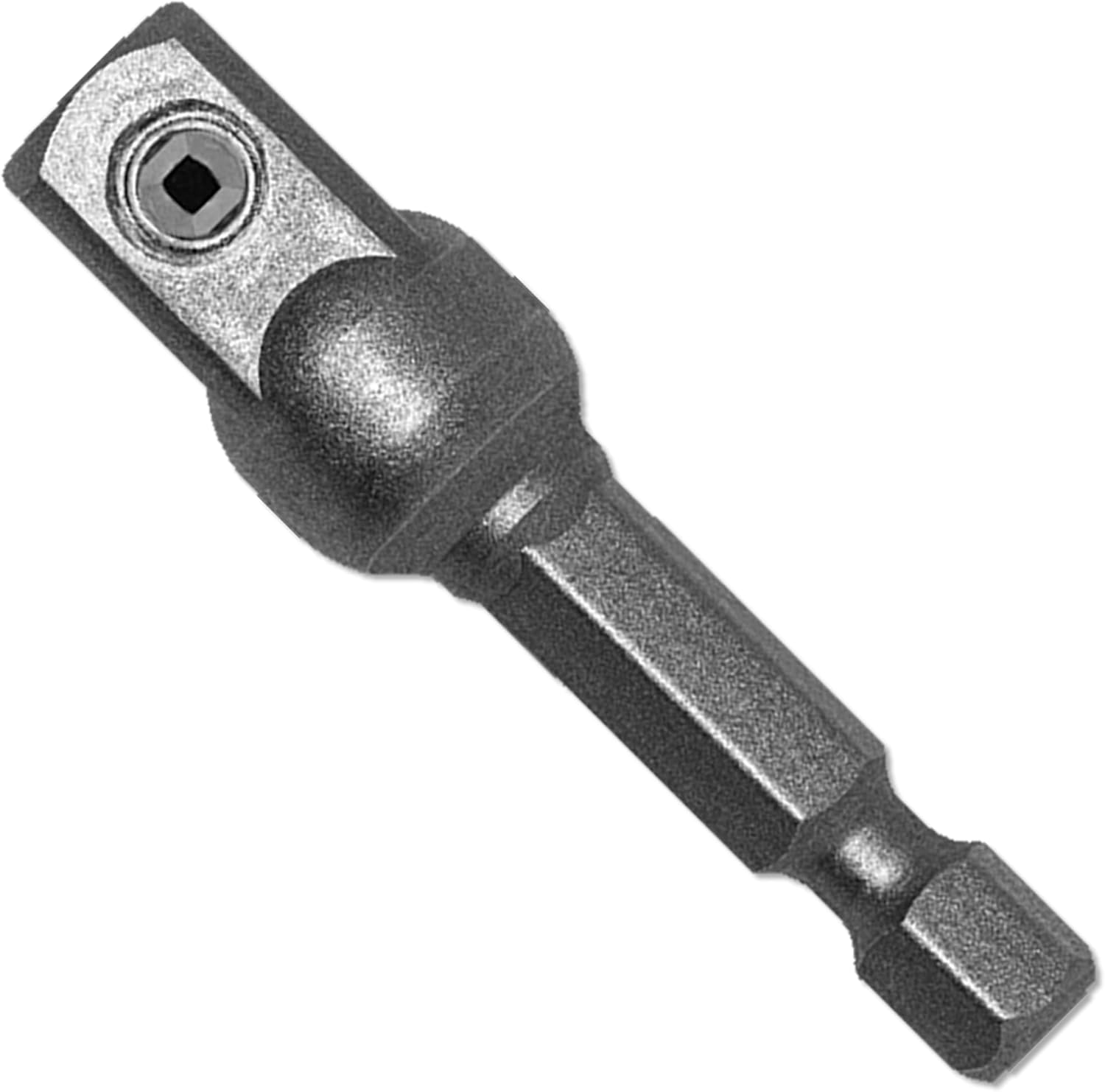 Diablo Square Socket Adapter - Hex Style - 2' Length, 1/4" Hex to 3/8" Square Adapter Size - DSA0375