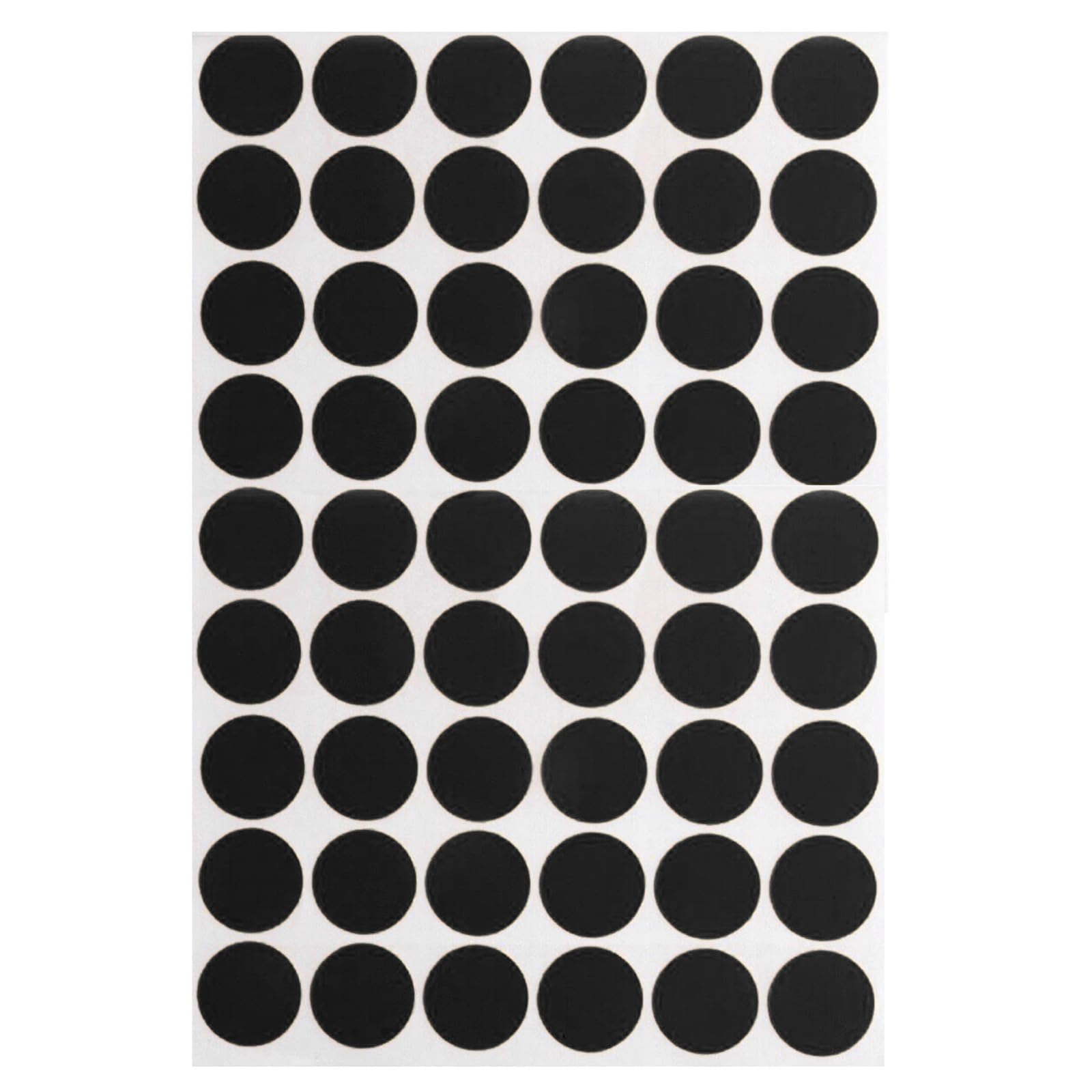 30pcs Adhesive Screw Hole Covers Stickers in Sturdy Waterproof PVC Materials for Cabinets Desks and Furniture Decorative Screw Covers