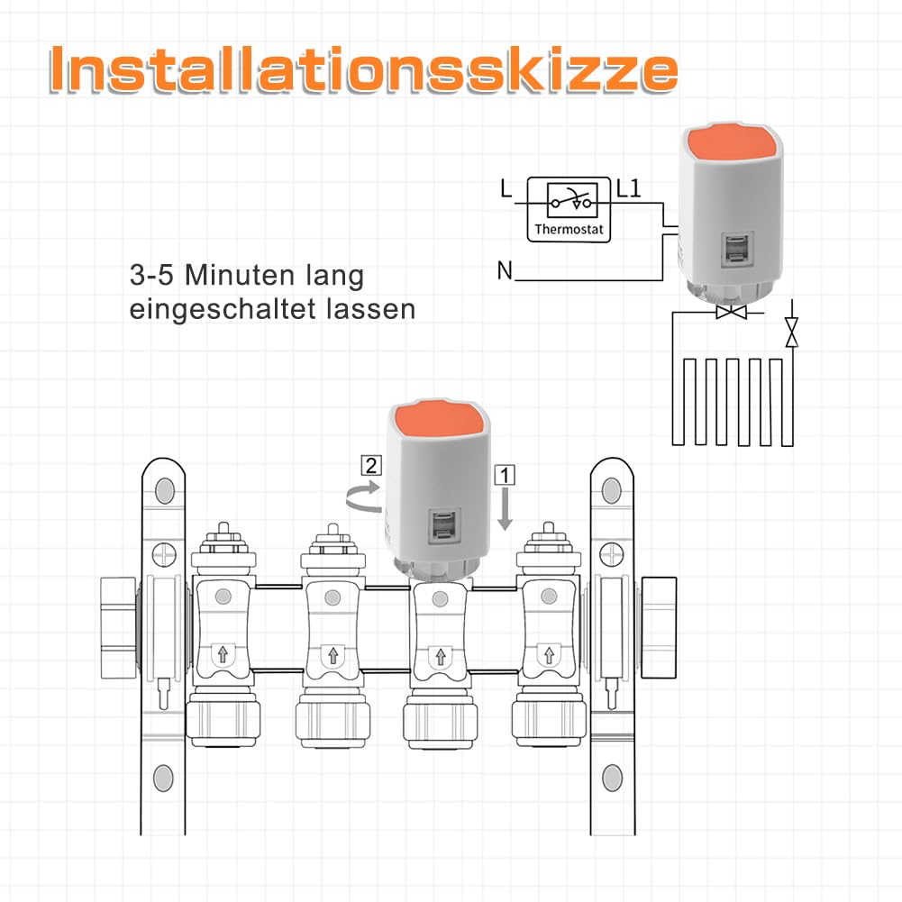 Stellantrieb Für Fußbodenheizung, M30 X 1,5 NC Fu Produktbild-Vorschau 10