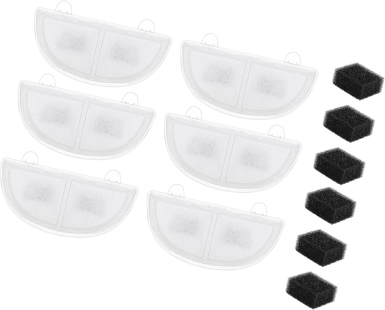 3pcs Replacement for Pet Water Fountain Improve Water Keep Filtration Replacement Multilayer Filtration Pet Fountain Filter