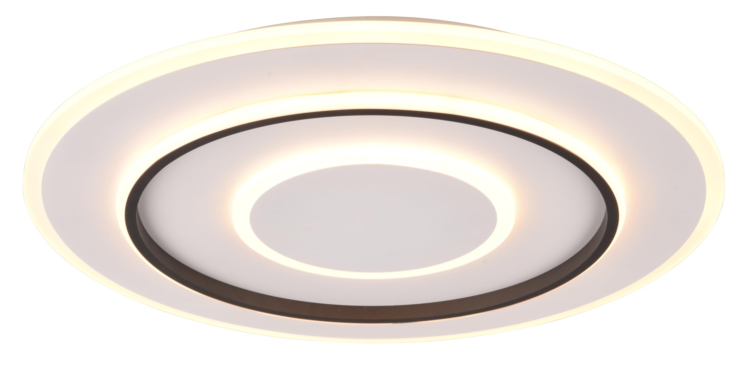 Plafonnier LED Jora R64303931 au design épuré en métal blanc mat Reality