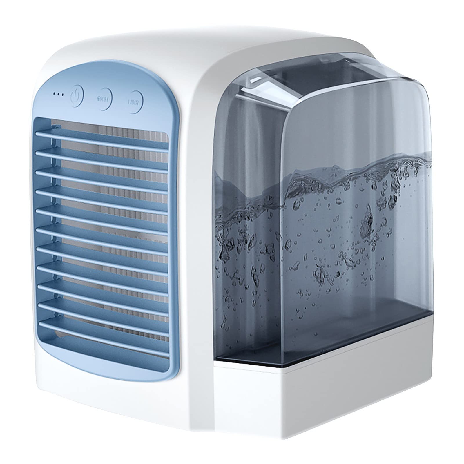 GLETSF Portable Air Conditioner Air Conditioner Water Cooler Portable Humidifier Fan Spray Mist，