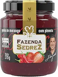 Geleia de Morango com Pimenta 270g Fazenda Sedrez