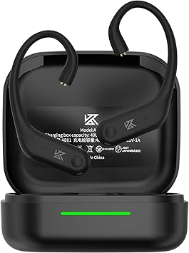 KZ AE01 بلوتوث 5.4 وحدة ترقية EarHook لسماعات الأذن 2 Pins، الميكروفونات المزدوجة ENC الحد من الضوضاء محول سماعة لاسلكية