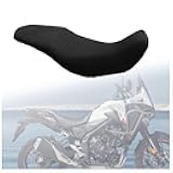 for 2024 NX400 NX500 NX 400 500 Rear Seat Cowl Cushion Cover Net Insulation 3D Mesh Guard Protector Motorcycle Accessories, Black