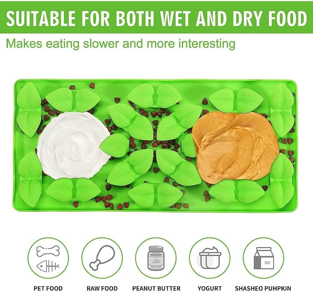 Tbkoeudhg Dog Licking Treat Mat Pet Calming Mat Anxiety Relief with Suction Cup for Dog and Cats 6 615aTLg9csL. AC SL1001