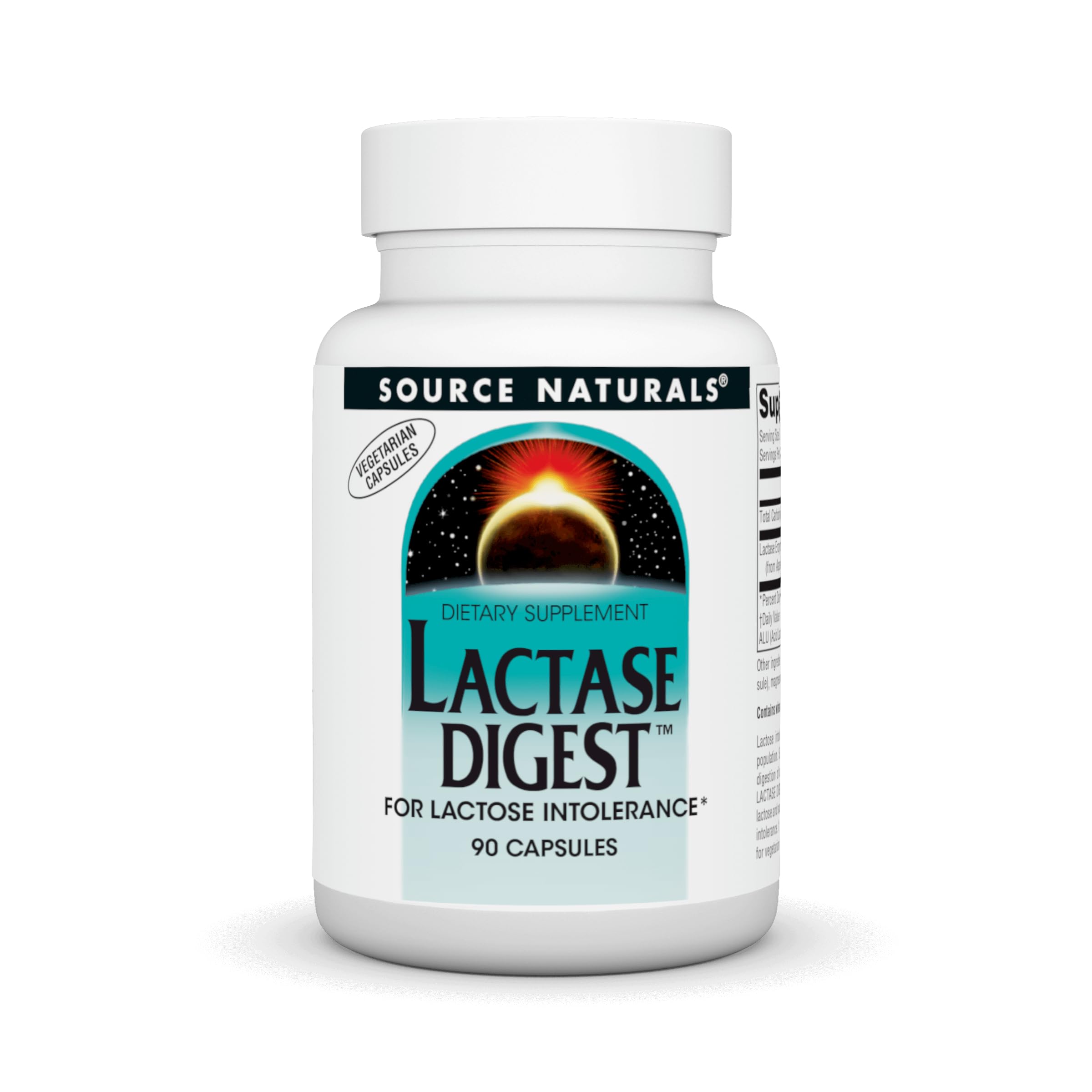 Source Naturals Lactase Digest, for Lactose Intolerance* - 90 Capsules