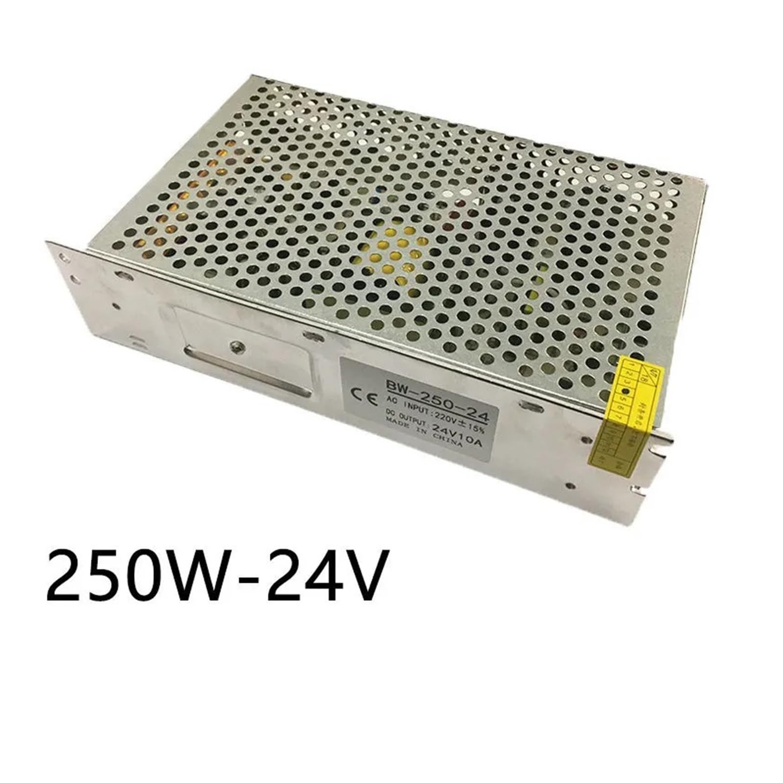 Fuente de alimentación conmutada PWM, 250W, 24V, 10A, monitor AC/DC, carga de batería, barra LED, pantalla, controlador, transformador de fuente, 1 Uds.