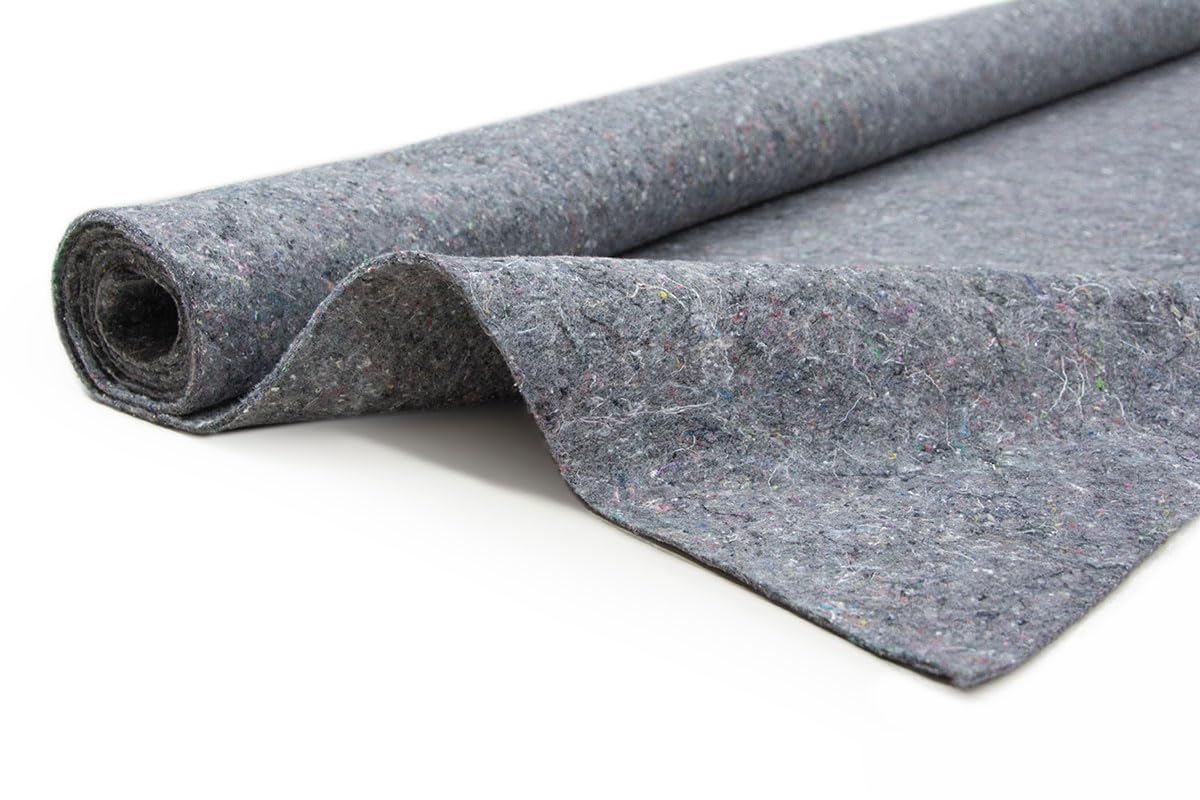 ANKO PLANEN Włóknina ochronna do stawu, włóknina drenażowa do folii do stawu o szerokości 2 m (2,0 m x 3,0 m, 500 g/m²)