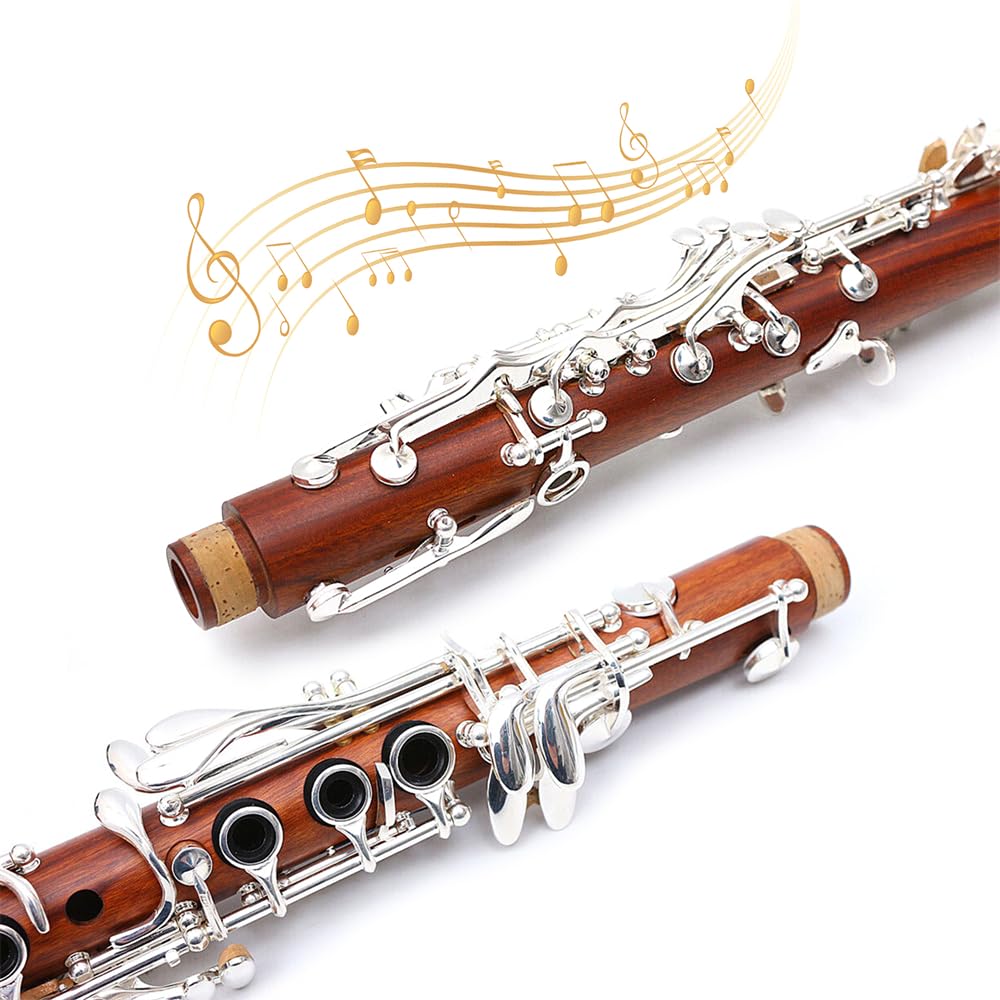 Yinfente Rosewood Clarinete Eb flat Clarinet for Beginner Students