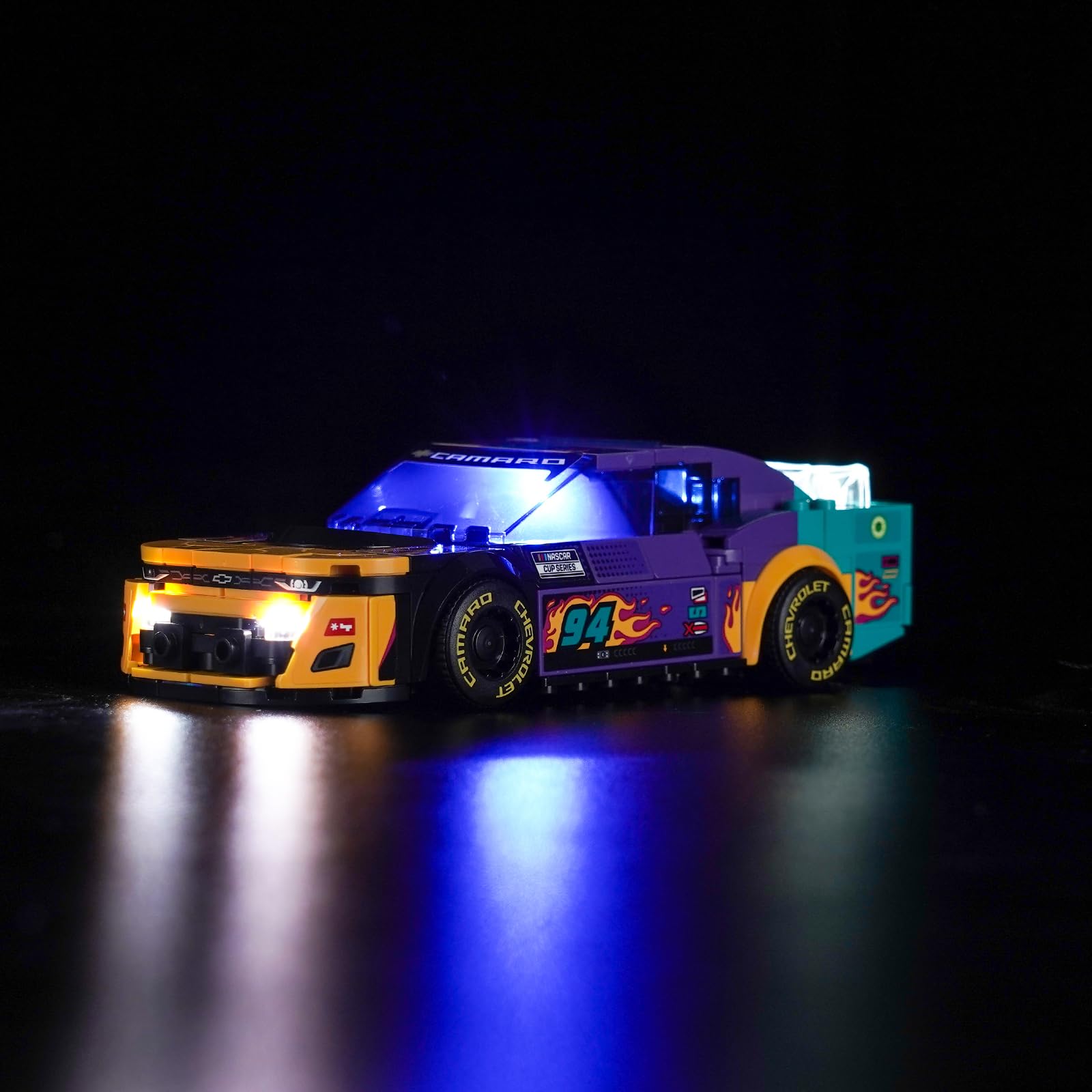 Led Light Set Compatible with Lego NASCAR Next Gen Chevrolet Camaro ZL1 (No Model)